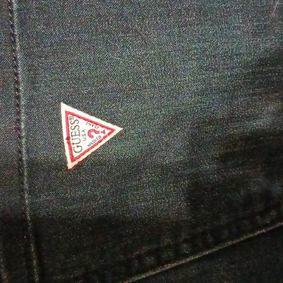 Guess jeans, high rise skinny, size 24, navy - Picture 4 of 4